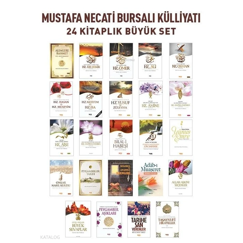 Mustafa Necati Bursalı Külliyatı 24 Kitaplık Büyük Set