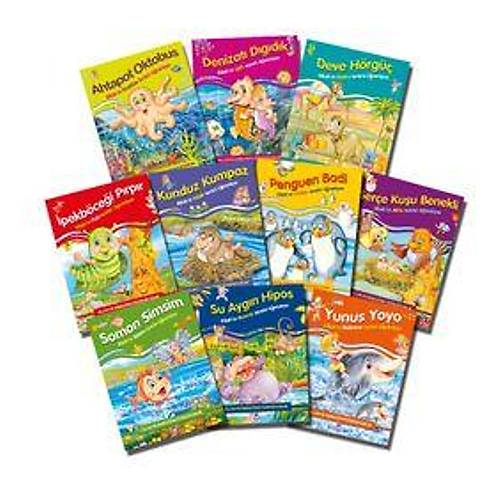Allahın İsimlerini Öğreniyorum 1 Set 10 Kitap