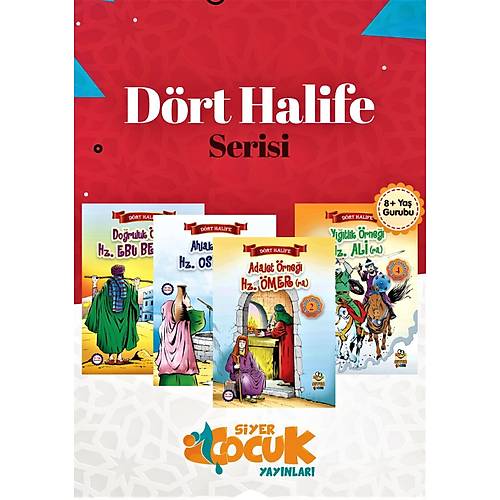 Dört Halife Serisi Siyer Çocuk 4 Kitap Siyer Yayınları