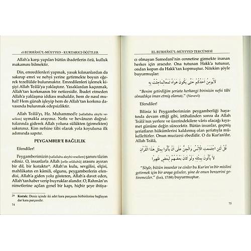 El Burhanül Müeyyed Kurtarıcı Öğütler BEDİR