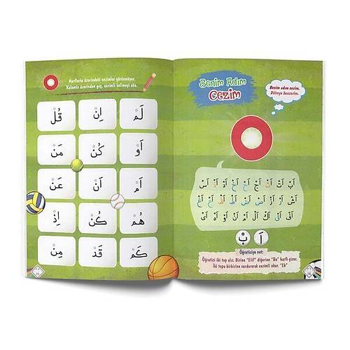 Okul Öncesi Elifba Seti 4 Kitap Hayrat Neşriyat