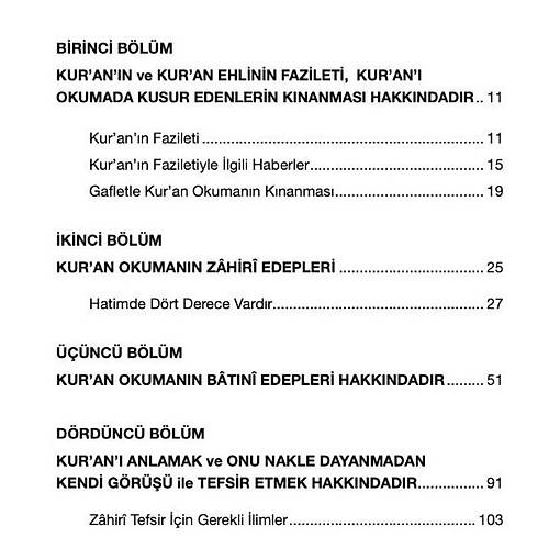 Kuran Okuma Edepleri İmam Gazali SEMERKAND