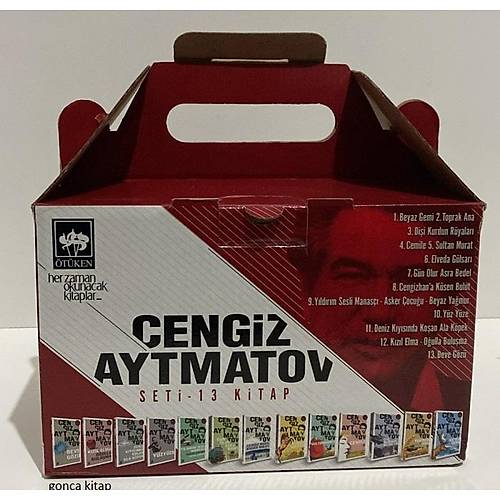 Cengiz Aytmatov Seti Kutulu 13 Kitap Ötüken Neşriyat