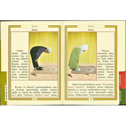 Abdest Gusül ve Namaz Hocası Cep Boy AYFA 070