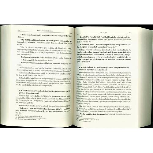 Ayet ve Hadislerle Peygamberler Tarihi İbn Kesir 2 Cilt Set ÇELİK