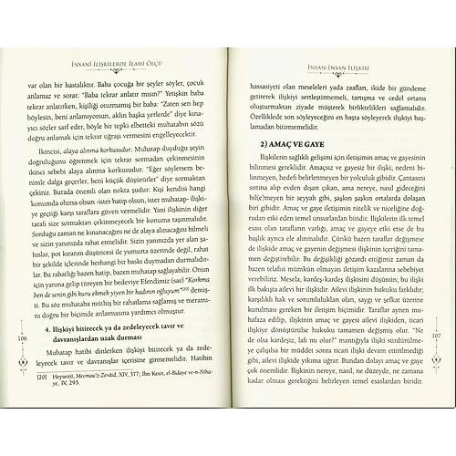 İnsani İlişkilerde İlahi Ölçü Karton Kapak Muhammed Emin Yıldırım