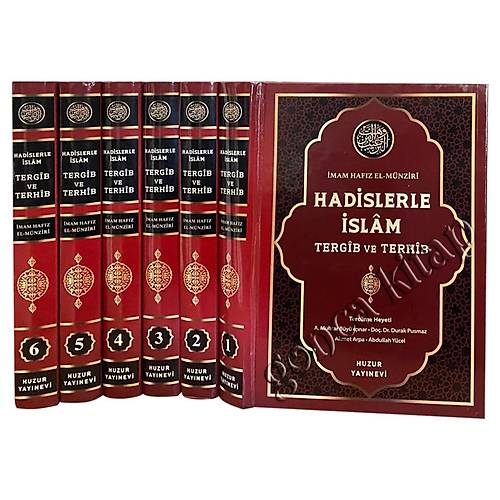 Hadislerle İslam Tergib ve Terhib 6 CİLT SET HUZUR
