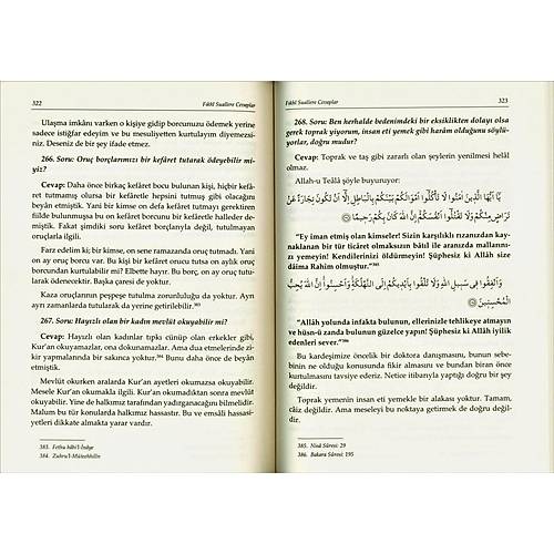 Fıkhi Suallere Cevaplar 8 Cilt Takım AHISKA