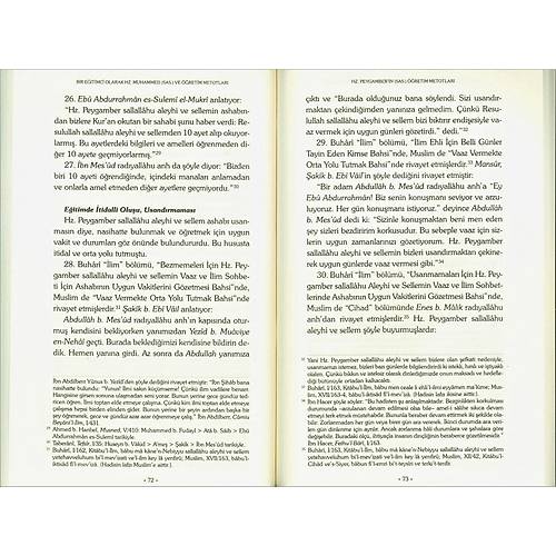 Bir Eğitimci Olarak Hz. Muhammed (sas) ve Öğretim Metotları