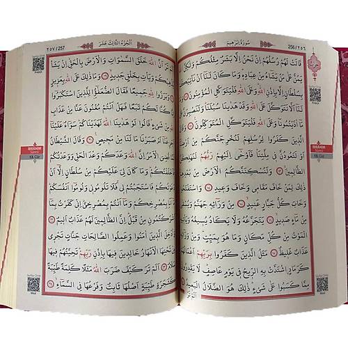 TRYLD058 TABA Mühürlü Orta Boy Kuran-ı Kerim Kenar Yaldızlı ve Termo Cilt AYFA BASIN