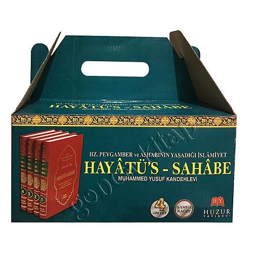 Hayatüs Sahabe 4 Cilt Şamua HUZUR