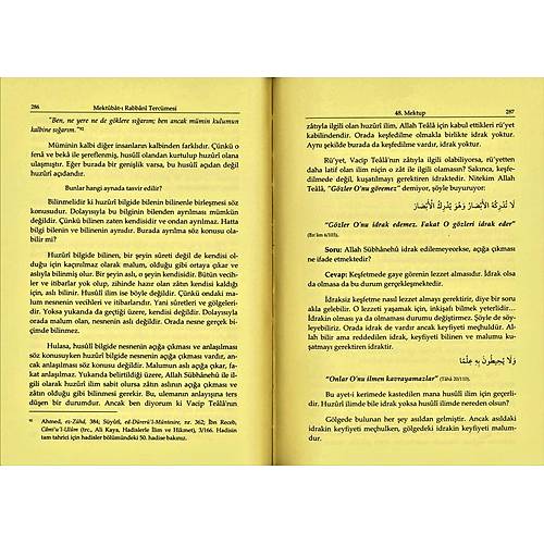 Mektubatı Rabbani 3 Cilt Semerkand