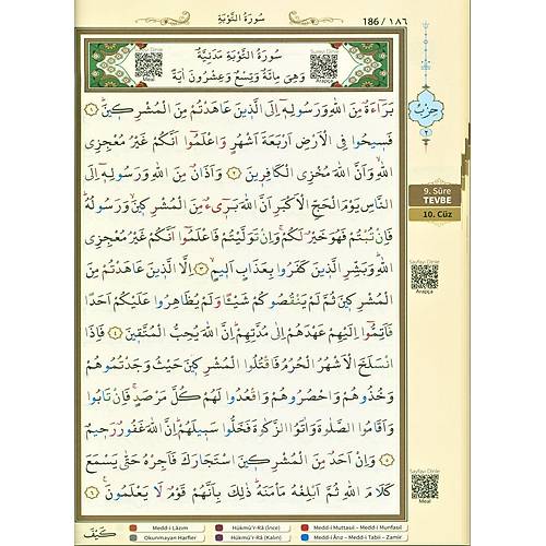 AYFA Mor Tecvidli Kuranı Kerim Cami Boy Termo Mühürlü Sesli Dinle