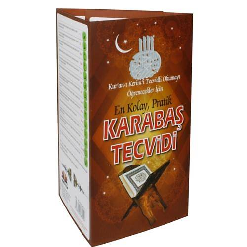 En Kolay Pratik Karabaş Tecvidi Kartela Bera
