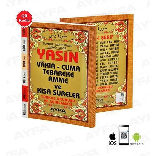 Cep Üçlü 41 Yasin Türkçeli Fihristli AYFA 038