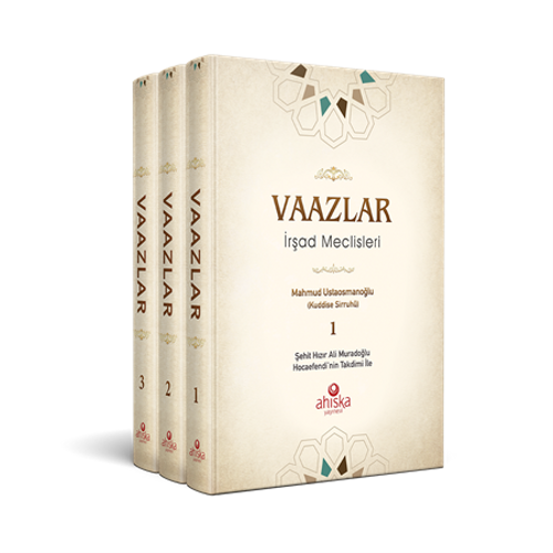 Vaazlar 3 Cilt Takım Mahmud Ustaosmanoğlu Ahıska
