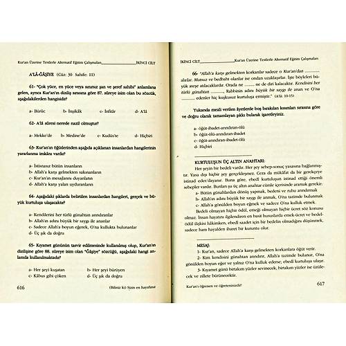 Kuran Üzerine Testlerle Alternatif Eğitim Çalışmaları