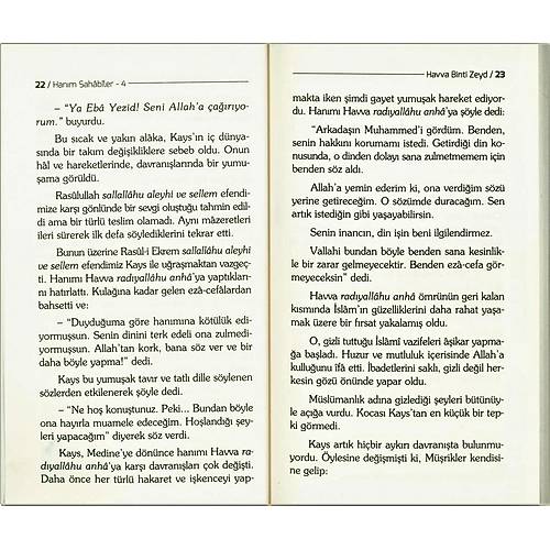 Hanım Sahabiler Seti, 4 Cilt Küçük Boy