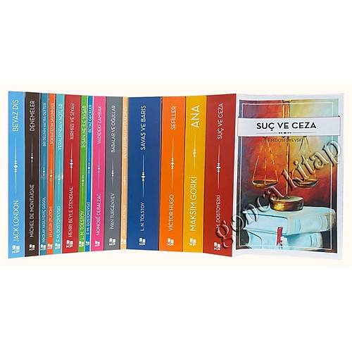 Gençler için Dünya Klasikleri, 15 Kitap Set Kitap Pazarı