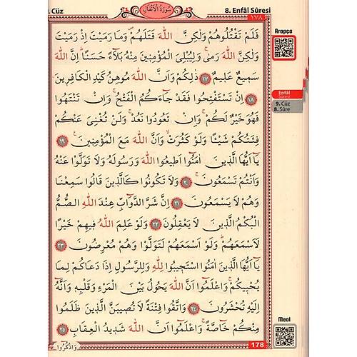 Orta Kabe Kapaklı Kuranı Kerim Kare Kodlu Seda