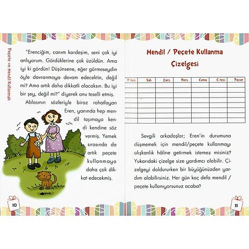 Masallarla Görgü Kuralları Set, 10 Kitap TİMAŞ