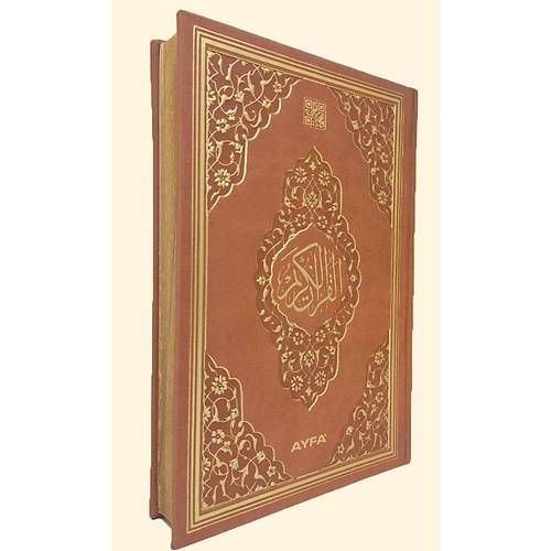 TRYLD058 TABA Mühürlü Orta Boy Kuran-ı Kerim Kenar Yaldızlı ve Termo Cilt AYFA BASIN