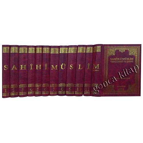Sahihi Müslim Tercüme ve Şerhi 12 Cilt Takım
