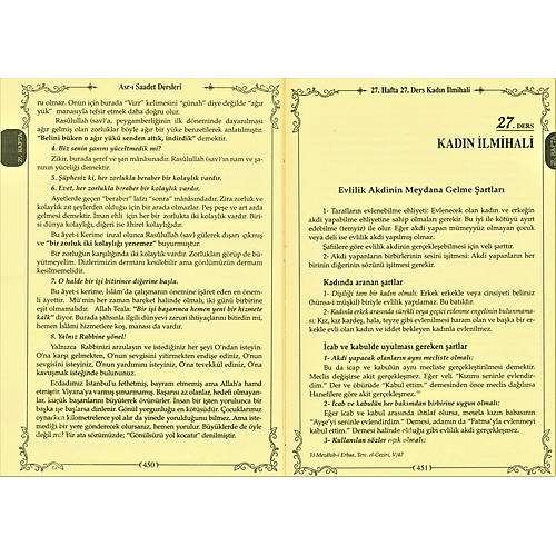 Hanımlar için Asrı saadet Dersleri 1  Necmeddin Salihoğlu