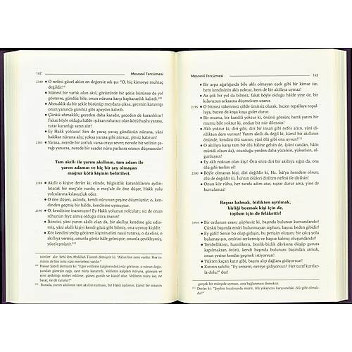 Mesnevi Tercümesi, Şefik Can, 6 Kitap Set