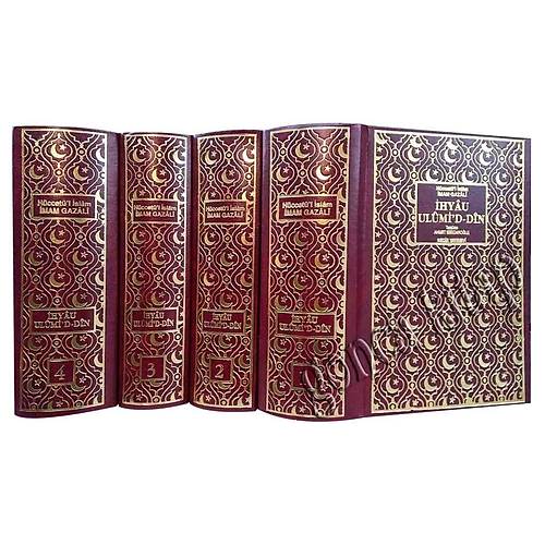 İhyau Ulumiddin Bez Cilt 4 Kitap Set Ahmet Serdaroğlu