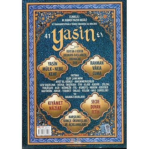 Rahle, Türkçe Mealli Okunuşlu 41 Yasin