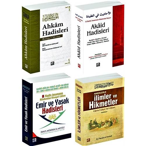 Polen Hadis Seti 2, 4 Cilt Ahkam Hadisleri, Emir ve Yasak Hadisleri, Akaid Hadisleri, Hadislerle İlimler ve Hikmetler