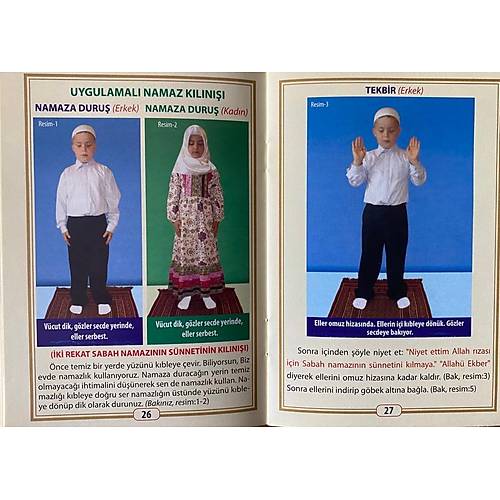 Şafiiler için Abdest, Gusül ve Namaz'ı Öğreniyorum Cep Boy SEDA