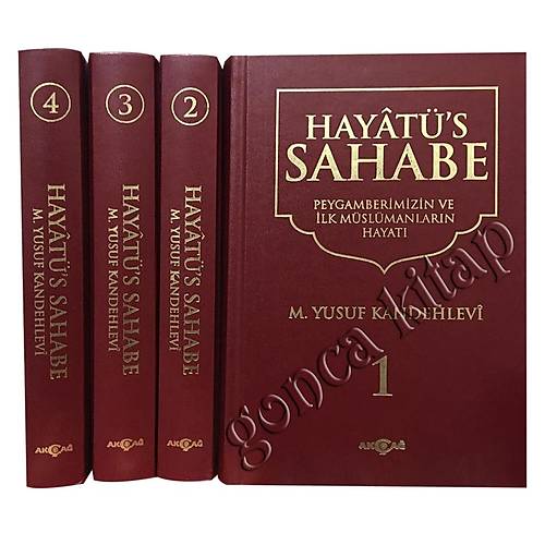 Hayatüs Sahabe 4 Cilt Muhammed Yusuf Kahdelevi AKÇAĞ