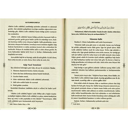 Muallim Yayın Kalp Aleminden Sohbetler Tefcirut Tesnim Fi Kalbin Selim
