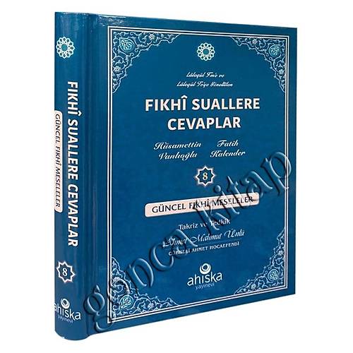 Fıkhi Suallere Cevaplar Cilt 8