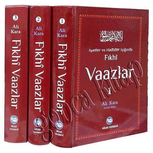 Ayetler ve Hadisler Işığında Fıkhi Vaazlar, 3 Cilt Takım