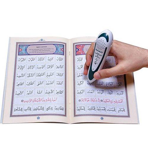 Kuran Okuyan Kalem Seti Lila Orta Boy Karton Kutulu