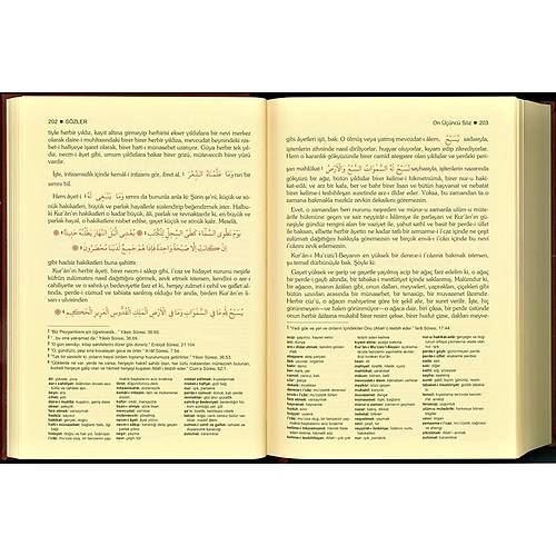 Risalei Nur Külliyatı Termo Deri Lugatlı 14 Kitap Set Büyük Söz Basım