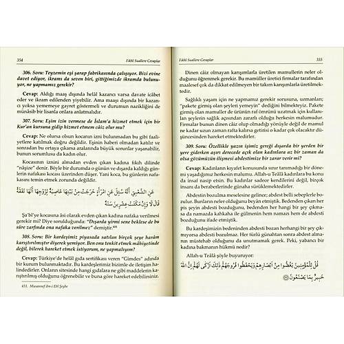 Fıkhi Suallere Cevaplar 8 Cilt Takım AHISKA