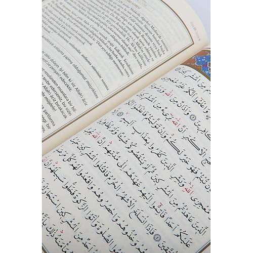 Kuranı Kerim Ve Açıklamalı Karşılıklı Meali Orta Boy Kahverengi Diyanet Vakfı