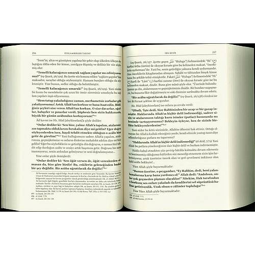 Ayet ve Hadislerle Peygamberler Tarihi İbn Kesir 2 Cilt Set ÇELİK