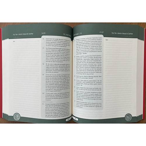 Kuranı Kerim Meal ve Defter Azim