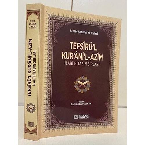 İNCE CİLT Tefsirül Kuranil Azim ( Türkçe )  Sehl B. Abdullah et Tüsteri Erkam