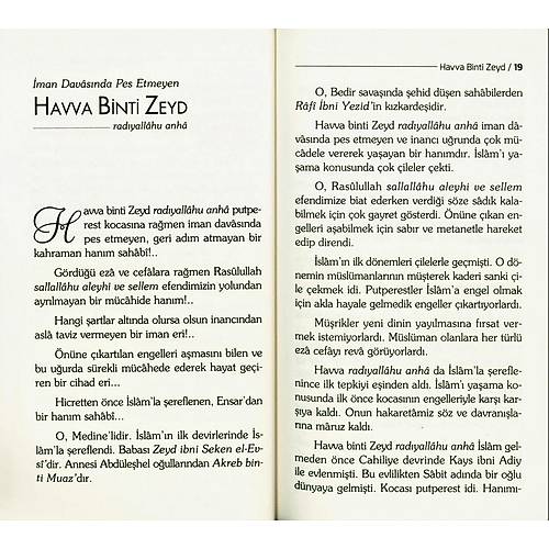 Hanım Sahabiler Seti, 4 Cilt Küçük Boy