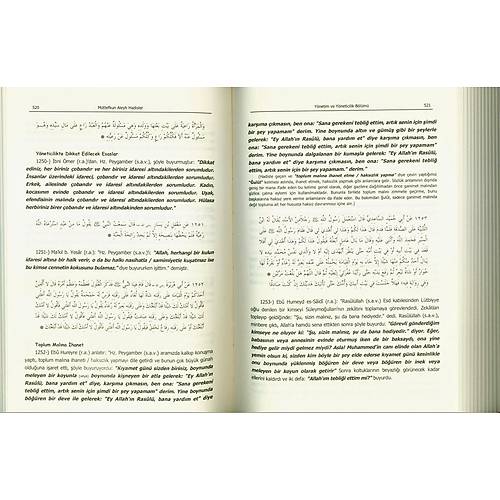 Müttefekun Aleyh Hadisleri, Buhari ve Müslimin İttifak Ettiği Hadisler BÜYÜK BOY HÜNER
