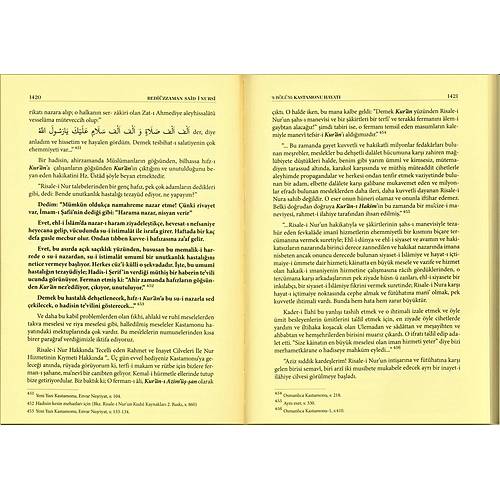 Mufassal Tarihçei Hayat 3 Cilt Set