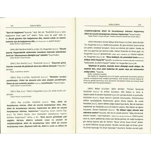 Riyazüs Salihin 2. Hamur Karton TEKİN