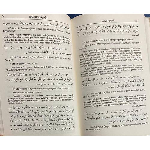 Riyazüs Salihin İmam Nevevi, 3 Cilt Set, YÜKSEL YAYIN