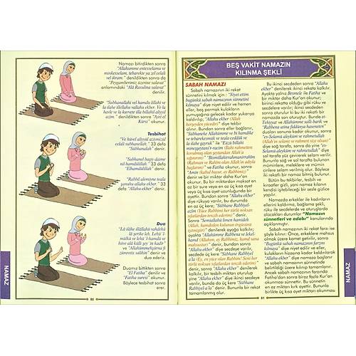 Tecvidli Elifba ve Namaz Hocası Kuşe Kağıt Asır Yayın